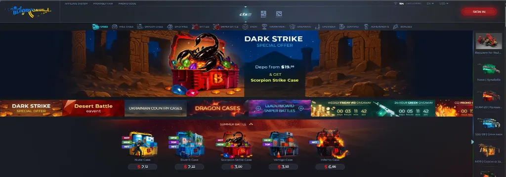 bloodycase cs2 case opening website